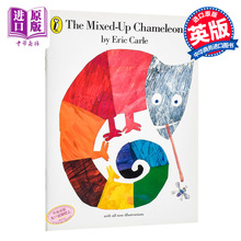【中商原版】艾瑞卡尔 拼拼凑凑的变色龙 英文原版 The Mixed-up Chameleon 自我认知与肯定 亲子故事绘本 3-6岁