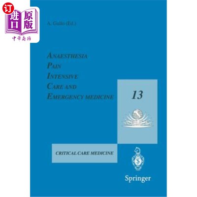 海外直订医药图书Anaesthesia, Pain, Intensive Care and Emergency Medicine -- A.P.I.C.E.: Proceedi 麻醉、疼痛、重症监