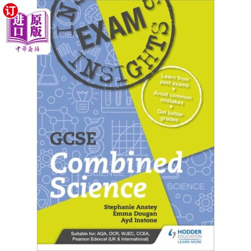 海外直订Exam Insights for GCSE Combined Science GCSE综合科学考试洞察