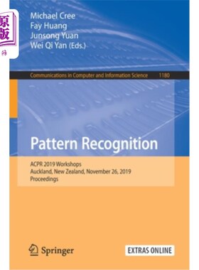 海外直订Pattern Recognition: Acpr 2019 Workshops, Auckland, New Zealand, November 26, 20 模式识别:Acpr 2019研