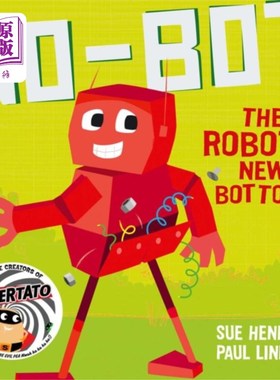 海外直订No-Bot the Robot's New Bottom No-Bot机器人的新底