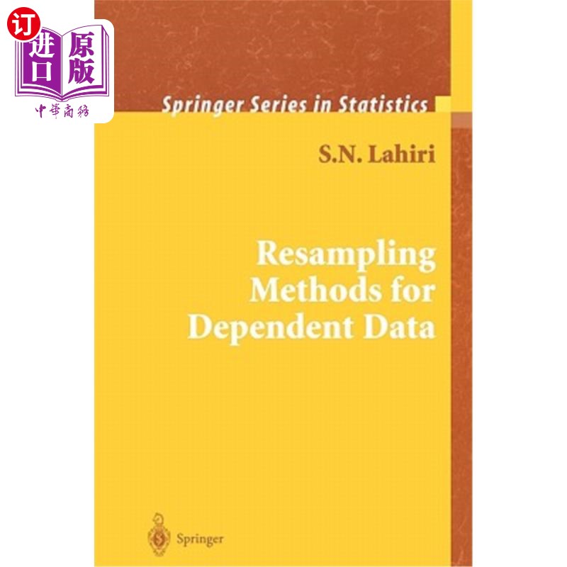 海外直订Resampling Methods for Dependent Data 相关数据的重采样方法