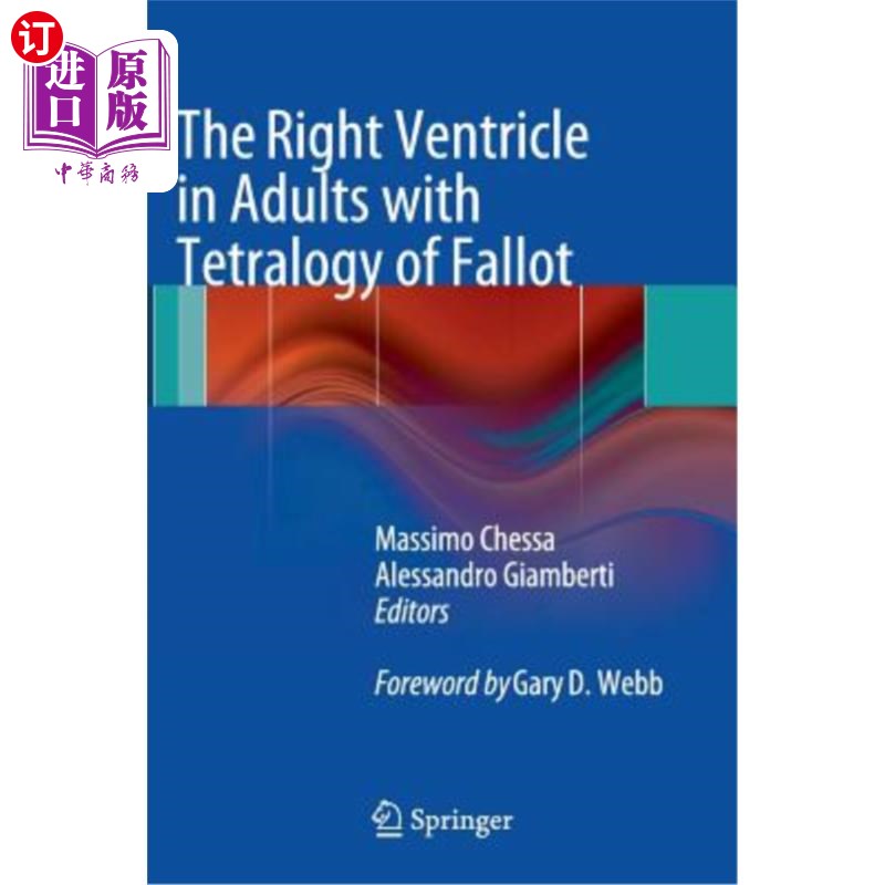 海外直订医药图书The Right Ventricle in Adults with Tetralogy of Fallot成人法洛四联症的右心室