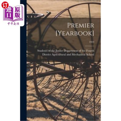 海外直订Premier [yearbook]; 1923 第[]年鉴;1923