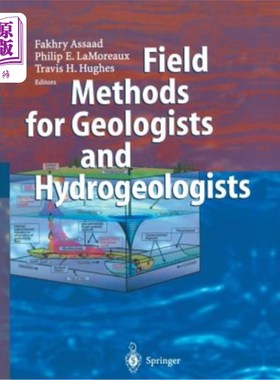海外直订Field Methods for Geologists and Hydrogeologists 地质学家和水文地质学家的野外方法