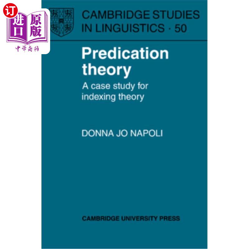 海外直订Predication Theory 预测理论