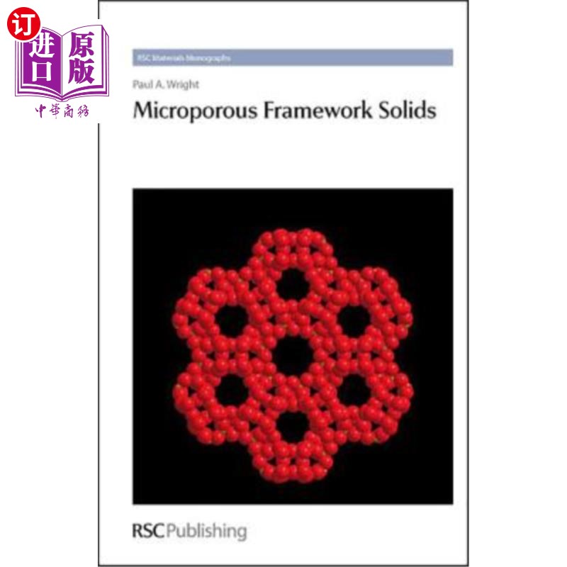 海外直订Microporous Framework Solids 微孔骨架固体