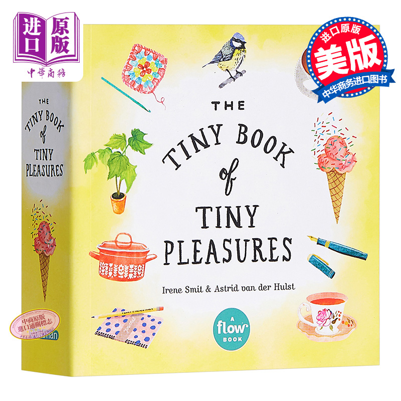 【中商原版】Flow杂志：关于小快乐的小书英文原版 The Tiny Book of Tiny Pleasures(Flow) Flow Magazine Workman Publis