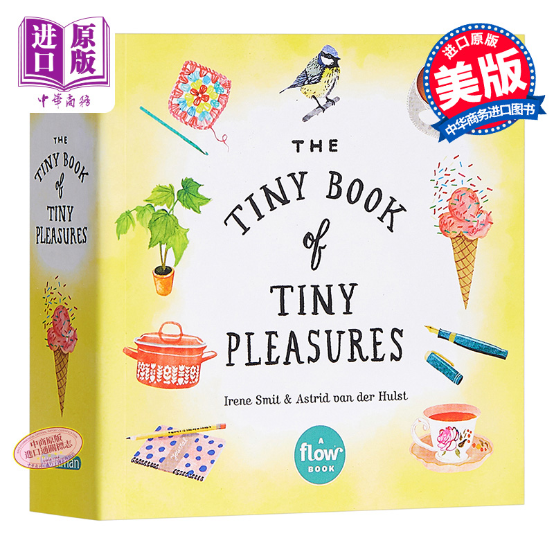 【中商原版】Flow杂志：关于小快乐的小书 英文原版 The Tiny Book of Tiny Pleasures (Flow) Flow Magazine Workman Publis 书籍/杂志/报纸 原版其它 原图主图