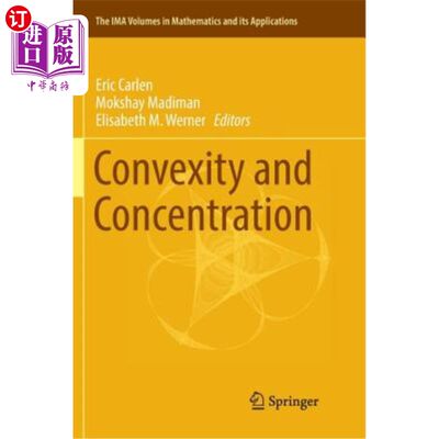 海外直订Convexity and Concentration 凸度和集中度