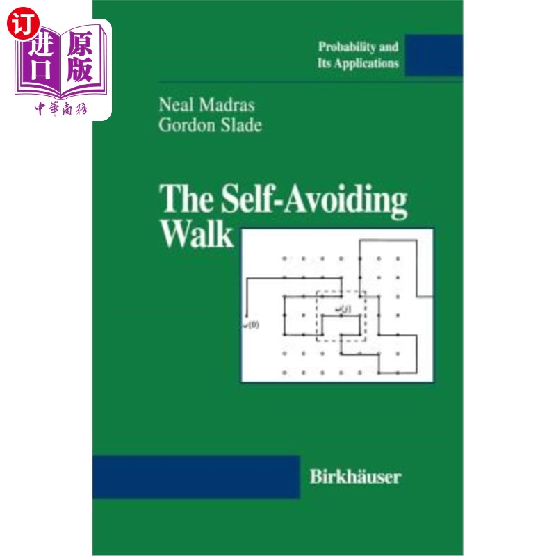 海外直订The Self-Avoiding Walk 自我回避步行