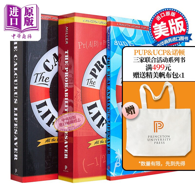 普林斯顿数学三剑客英文原版