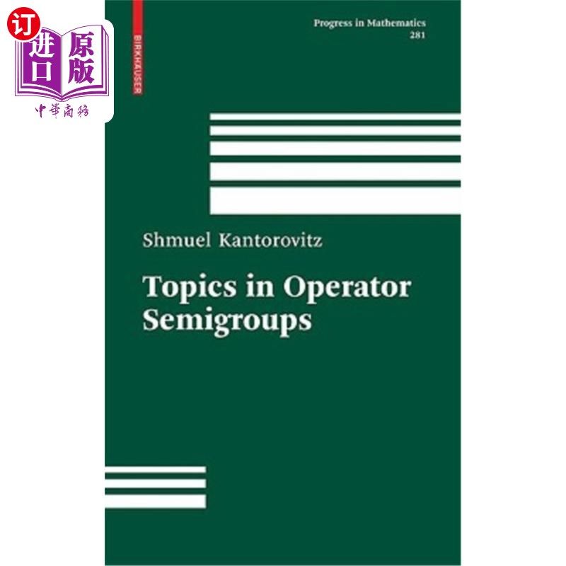 海外直订Topics in Operator Semigroups 算子半群中的主题