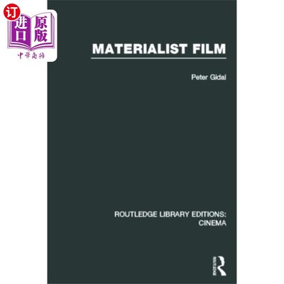 海外直订Materialist Film 唯物主义的电影