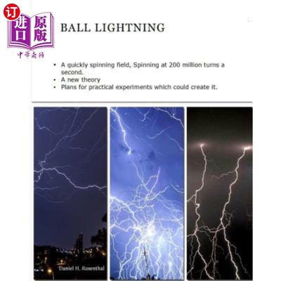 海外直订Ball Lightning: A Quickly Spinning Field 球状闪电：快速旋转的场