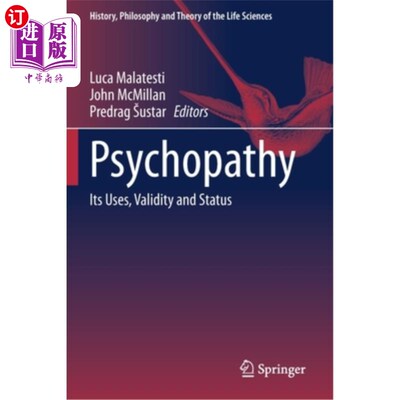 海外直订医药图书Psychopathy: Its Uses, Validity and Status 精神变态:它的用途、有效性和地位