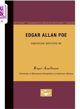 海外直订Edgar Allan Poe - American Writers 89: University of Minnesota Pamphlets on Amer 爱伦坡-美国作家89：明尼苏