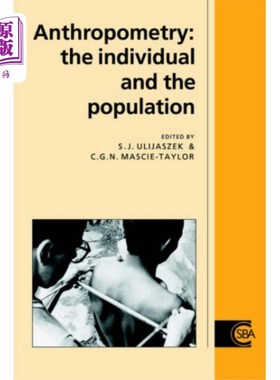 海外直订Anthropometry 人体测量学
