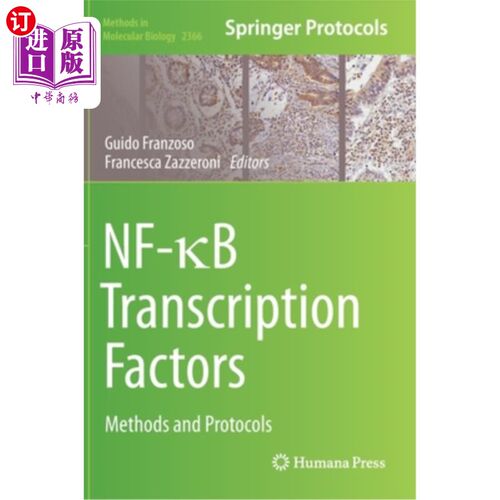 海外直订医药图书Nf-κb Transcription Factors: Methods and Protocols Nf-κb转录因子:方法和协议