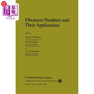 海外直订Fibonacci Numbers and Their Applications 斐波那契数及其应用