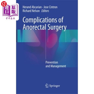 海外直订医药图书Complications of Anorectal Surgery 肛肠手术并发症