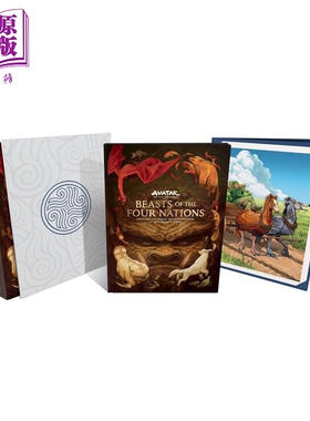 四国野兽 降世神通 最后的气宗 科拉传奇 豪华版 Beasts of the Four Nation 英文原版 Bryan Konietzko【中商原版】