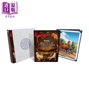 Four 中商原版 英文原版 Beasts 四国野兽 豪华版 Nation 降世神通 气宗 最后 Konietzko Bryan 科拉传奇 the