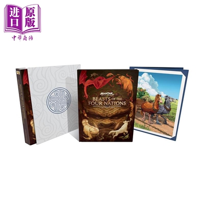 四国野兽 降世神通 最后的气宗 科拉传奇 豪华版 Beasts of the Four Nation 英文原版 Bryan Konietzko【中商原版】