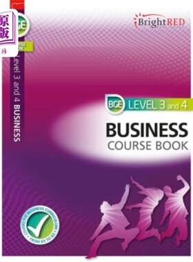 海外直订BrightRED Course Book Level 3 and 4 Business BrightRED三级和四级商务教材