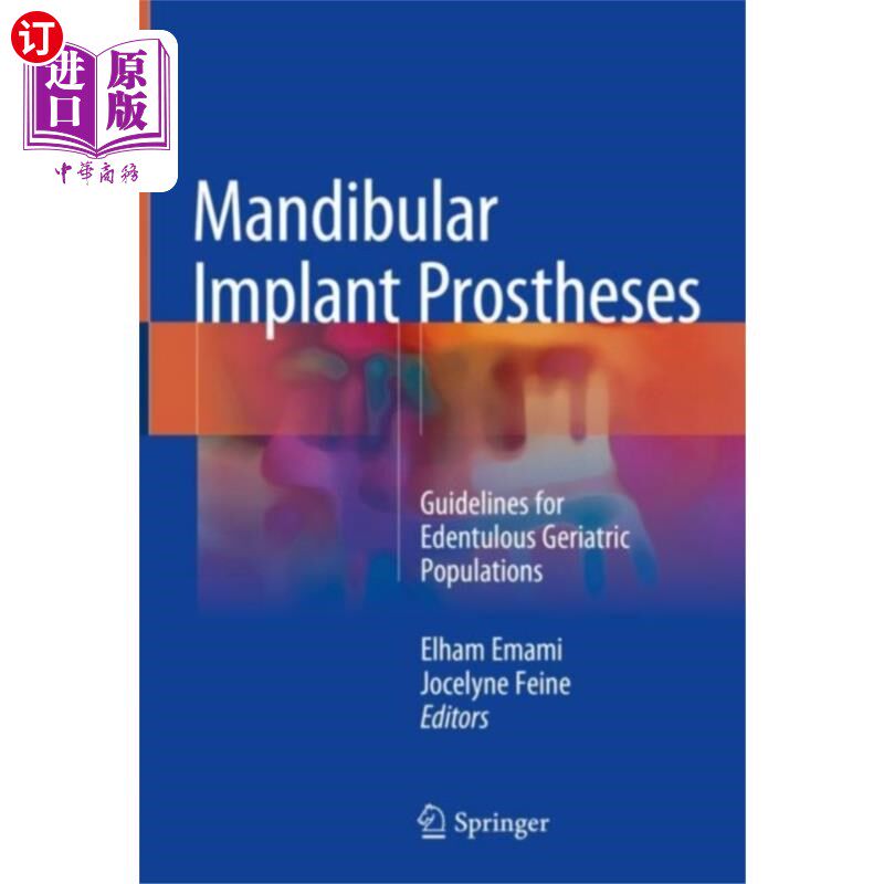 海外直订医药图书Mandibular Implant Prostheses 下颌种植假体