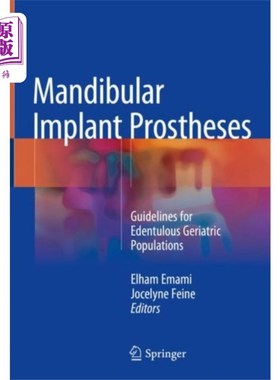 海外直订医药图书Mandibular Implant Prostheses 下颌种植假体