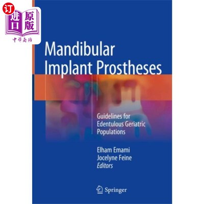 海外直订医药图书Mandibular Implant Prostheses 下颌种植假体