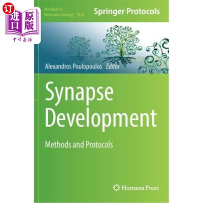 海外直订医药图书Synapse Development: Methods and Protocols 突触发育：方法和协议