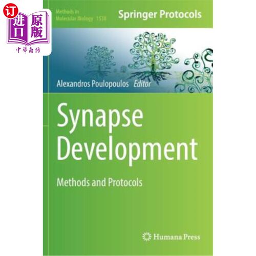 海外直订医药图书Synapse Development: Methods and Protocols 突触发育：方法和协议