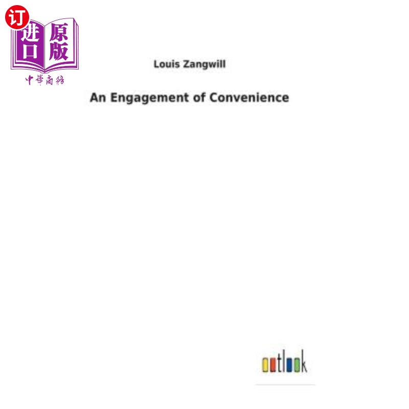 海外直订An Engagement of Convenience权宜契约