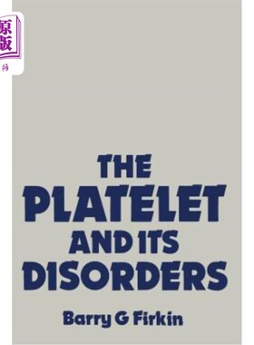 海外直订医药图书The Platelet and Its Disorders 血小板及其疾病