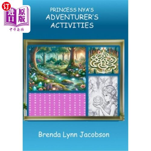海外直订Princess Nya's - Adventurer's Activity Book 妮雅公主的冒险家活动手册