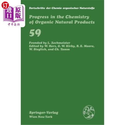 海外直订Fortschritte Der Chemie Organischer Naturstoffe / Progress in the Chemistry of O 有机天然产物化学研究进展