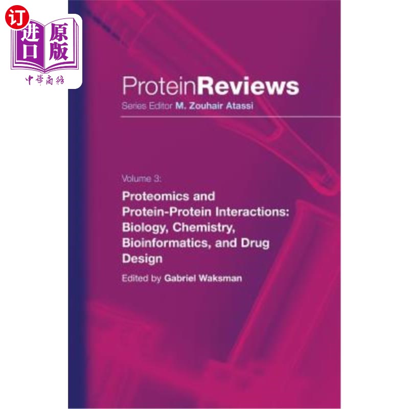 海外直订Proteomics and Protein-Protein Interactions: Biology, Chemistry, Bioinformatics, 蛋白质组学和蛋白质相互作用