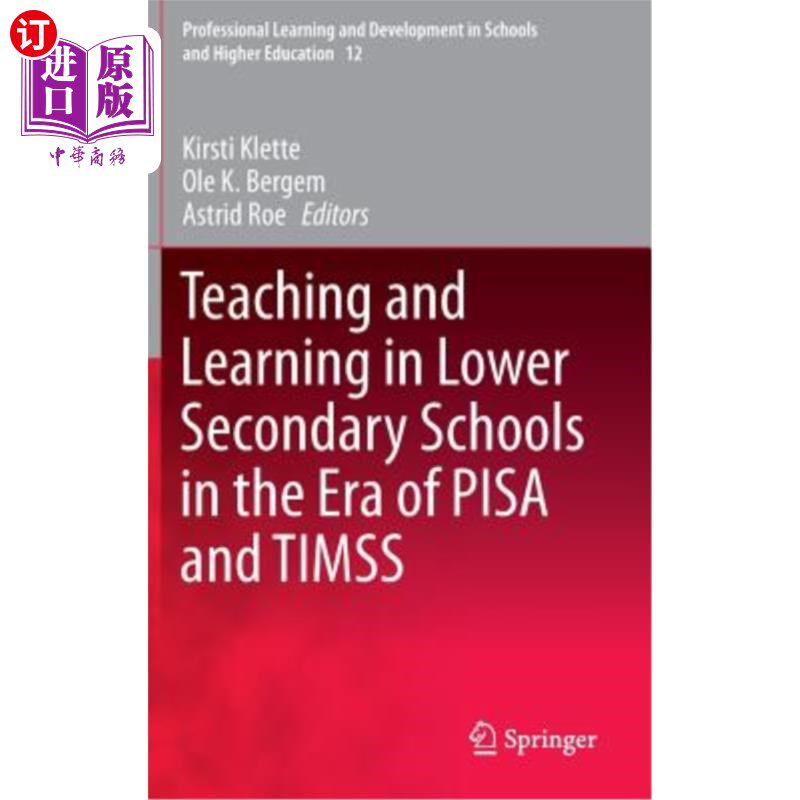 海外直订Teaching and Learning in Lower Secondary Schools in the Era of Pisa and Timss Pisa和Timss时代的初中教学