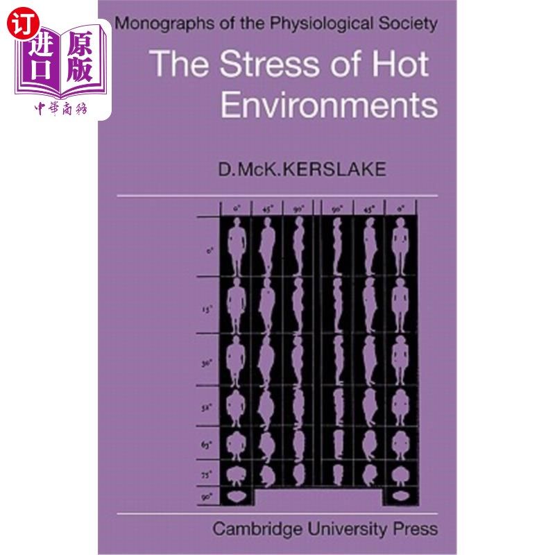 海外直订医药图书The Stress of Hot Environments 热环境的压力