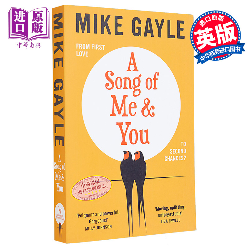 现货 你和我之歌 麦克 盖尔 英文原版  A Song of Me and You Mike Gayle 爱情小说  国际流行小说【中商原版】