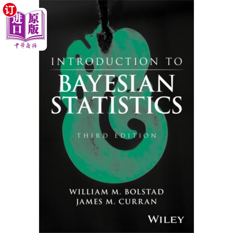海外直订Introduction to Bayesian Statistics 3e 贝叶斯统计入门3e