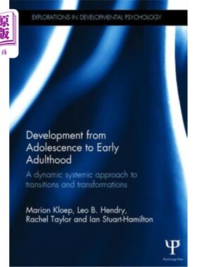 海外直订Development from Adolescence to Early Adulthood: A Dynamic Systemic Approach to  从青春期到成年早期的发展：