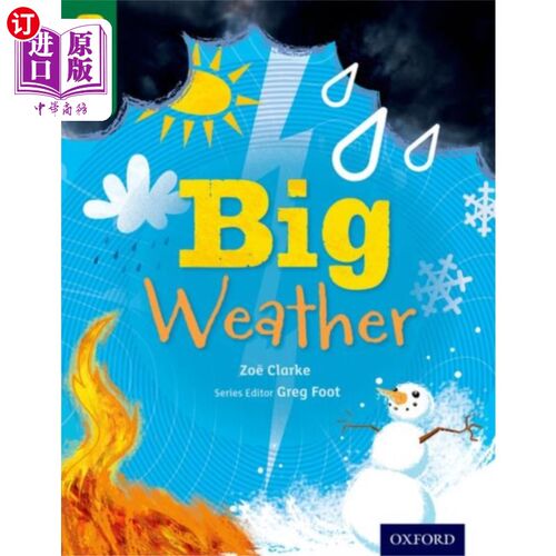 海外直订Oxford Reading Tree TreeTops inFact: Level 12: B... 牛津阅读树的树顶事实:12级:大天气