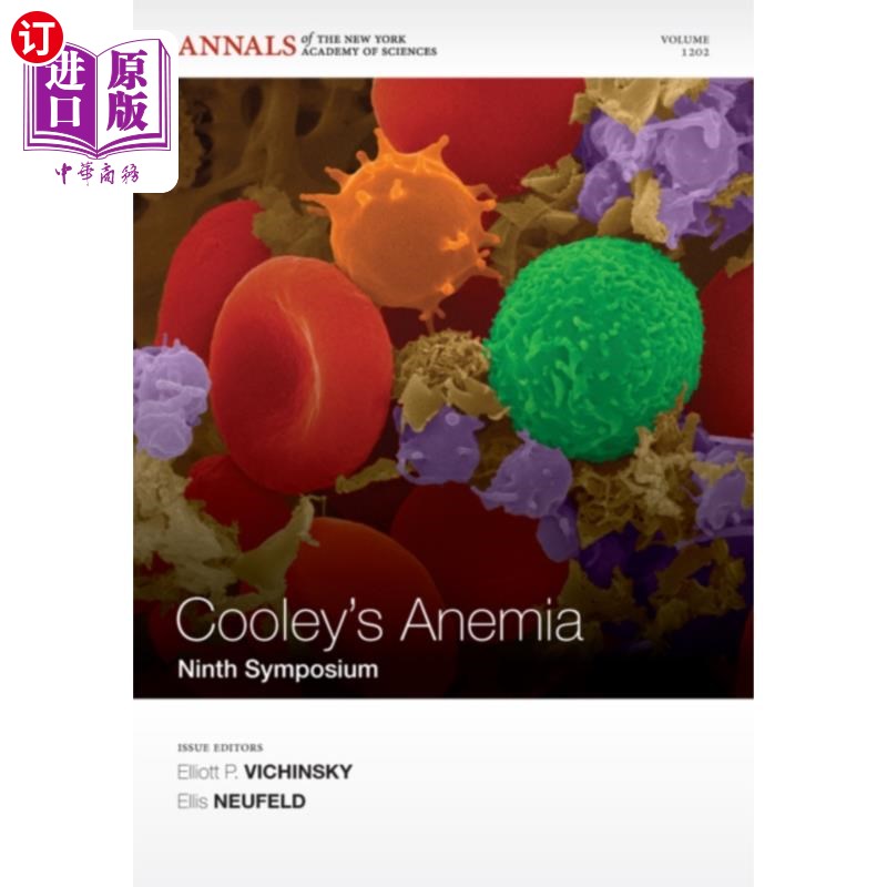 海外直订医药图书Cooley's Anemia - Ninth Symposium 地中海贫血