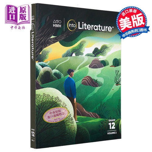 现货 美国英语文学学生书12年级下册 Into Literature Student Edition Softcover Volume 2 Grade 12 英文原版进口【中商原版】