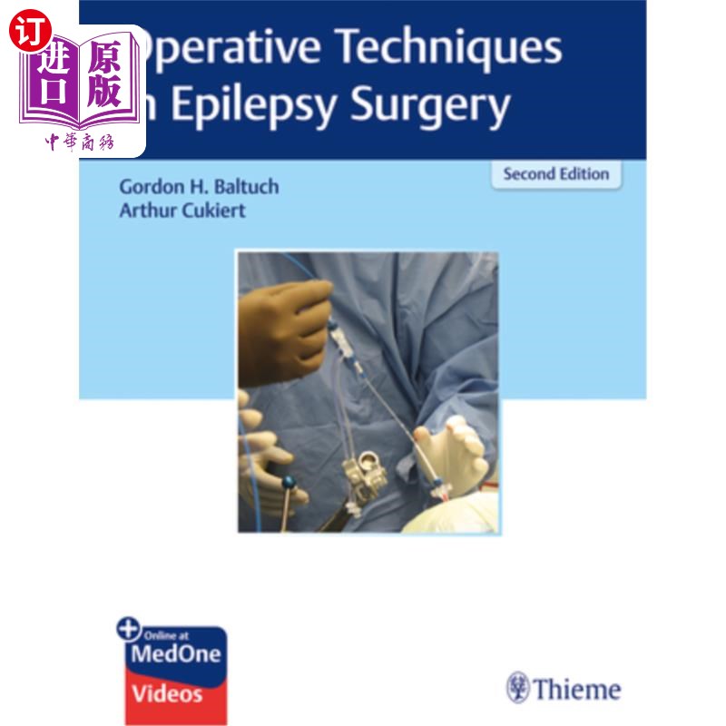 海外直订医药图书Operative Techniques in Epilepsy Surgery 癫痫外科手术技术“，