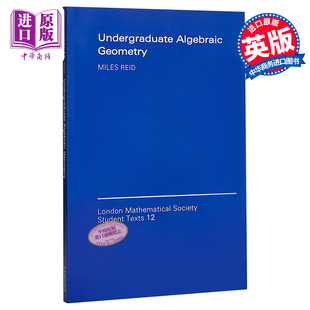 豆瓣阅读 英文原版 中商原版 Algebraic Reid Geometry Miles Undergraduate 大学代数几何