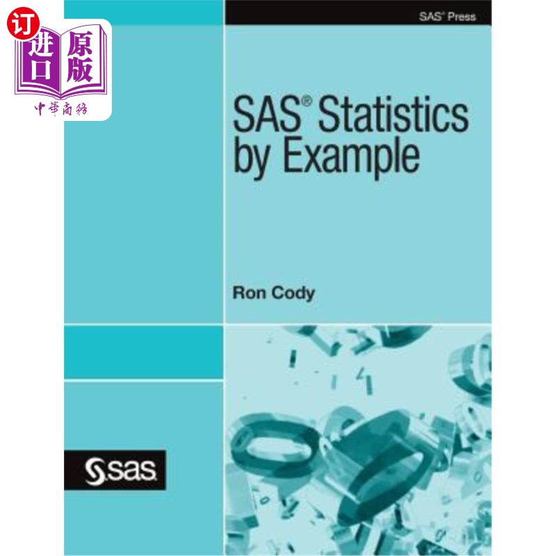海外直订SAS Statistics by Example SAS统计（按示例）